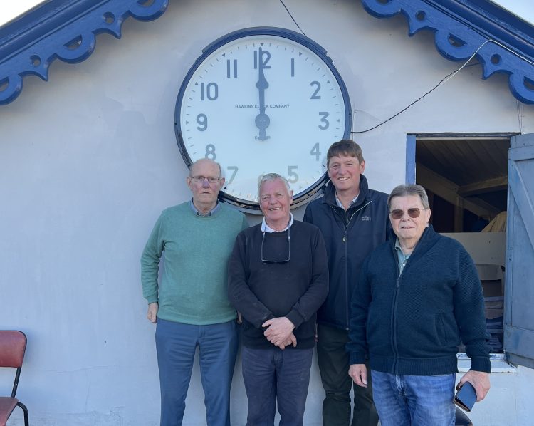 SEAVIEW MASONIC HALL CLOCK REINSTATED WITH 20-YEAR UPGRADE