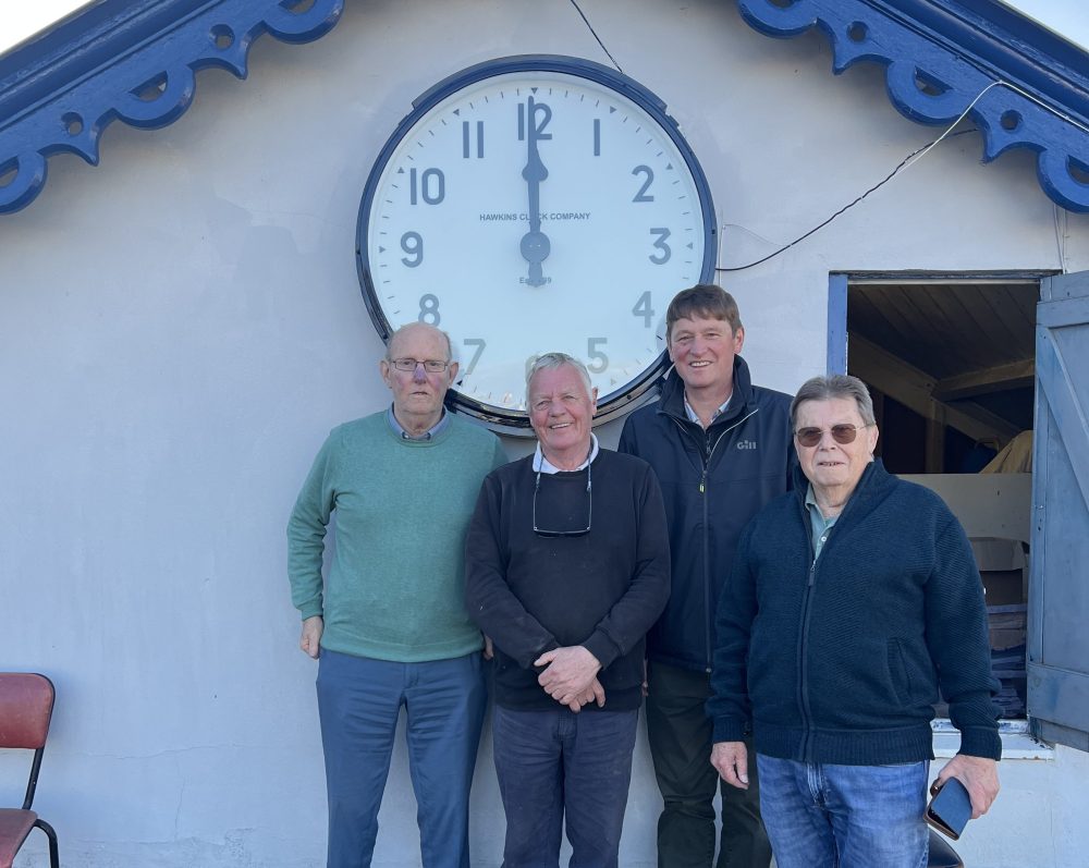 SEAVIEW MASONIC HALL CLOCK REINSTATED WITH 20-YEAR UPGRADE