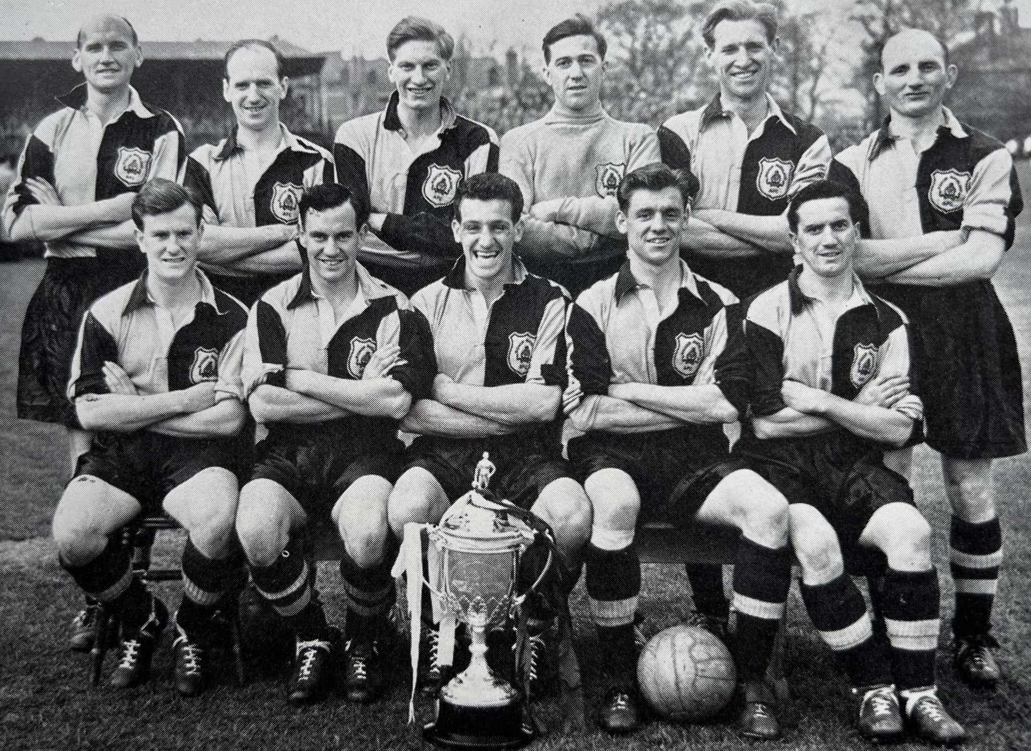 FORMER BEMBRIDGE SCHOOLBOY DEREK LEWIN BAGGED BRACE IN FA AMATEUR CUP FINAL