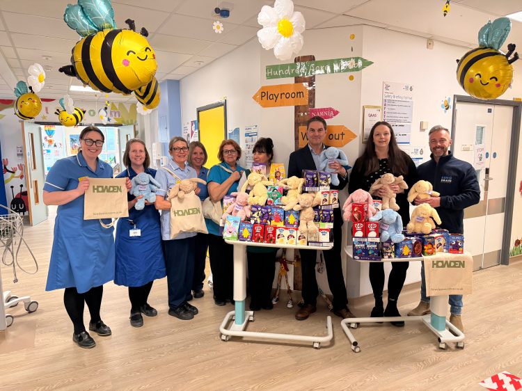 LOCAL FIRMS SPREAD EASTER JOY AT ST MARY’S HOSPITAL CHILDREN’S WARD