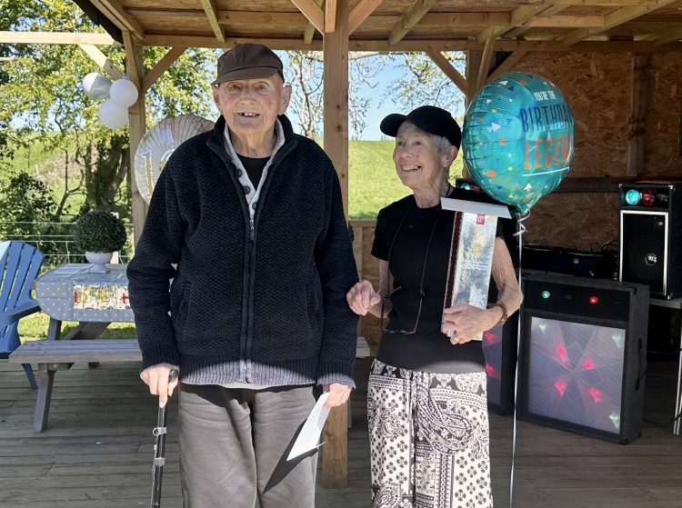 ISLAND CAMPING COMMUNITY COMES TOGETHER FOR 100TH BIRTHDAY SURPRISE
