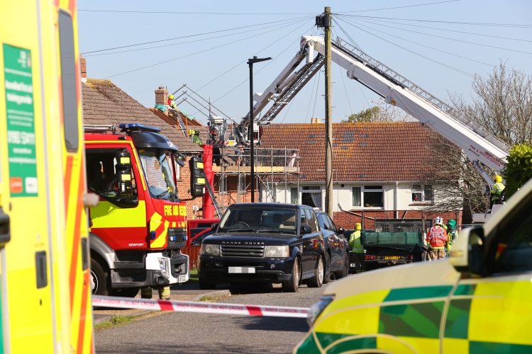 UPDATED: ROOFER RESCUED FROM SCAFFOLDING IN MULTI-AGENCY OPERATION