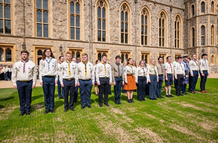 SHANKLIN SCOUT CELEBRATES PRESTIGIOUS KING’S SCOUT AWARD AT WINDSOR CASTLE