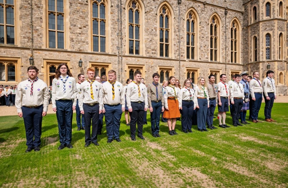 SHANKLIN SCOUT CELEBRATES PRESTIGIOUS KING’S SCOUT AWARD AT WINDSOR CASTLE