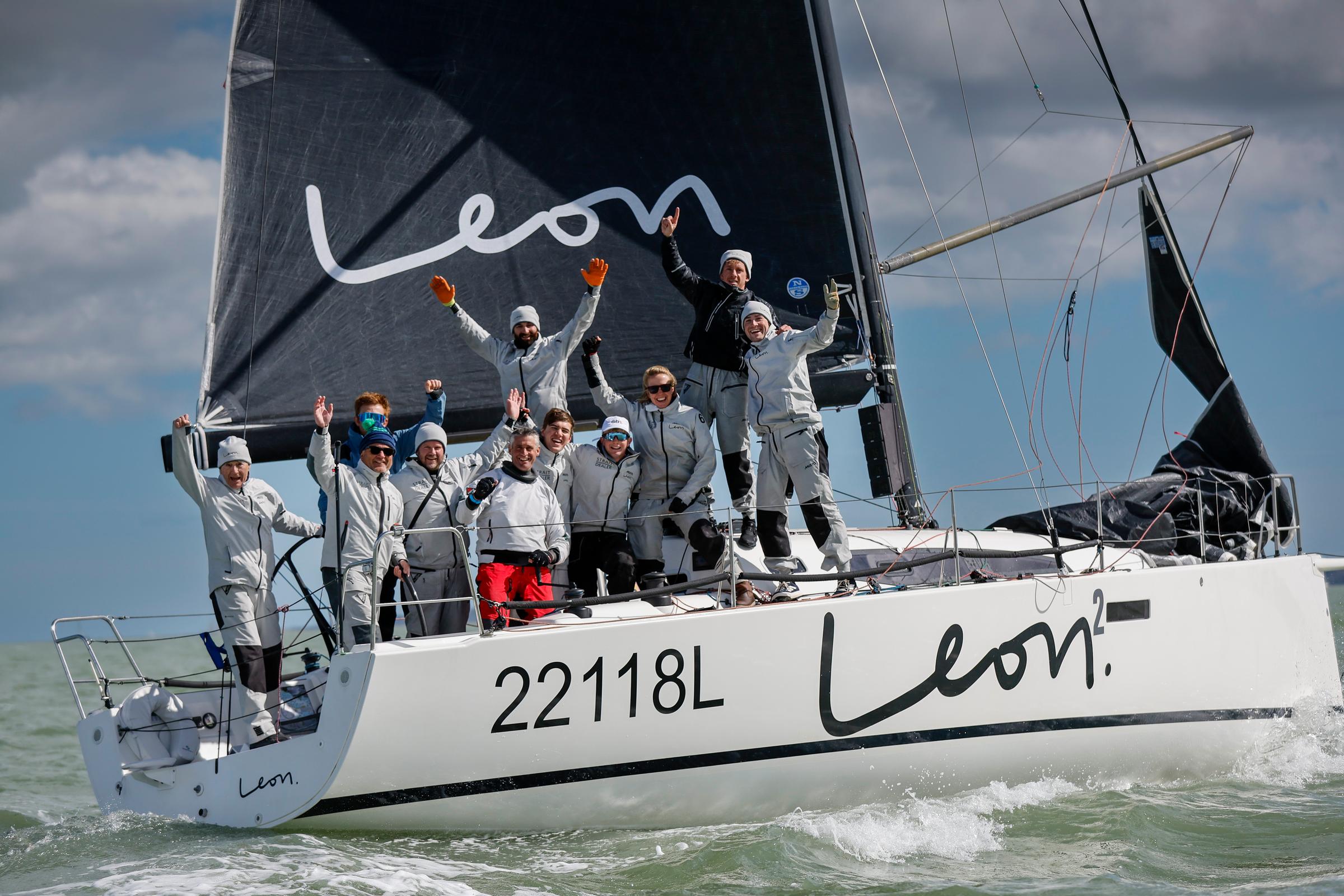 LOCAL BOAT ‘LEON’ CLAIMS IRC 2 VICTORY AT RORC EASTER CHALLENGE REGATTA