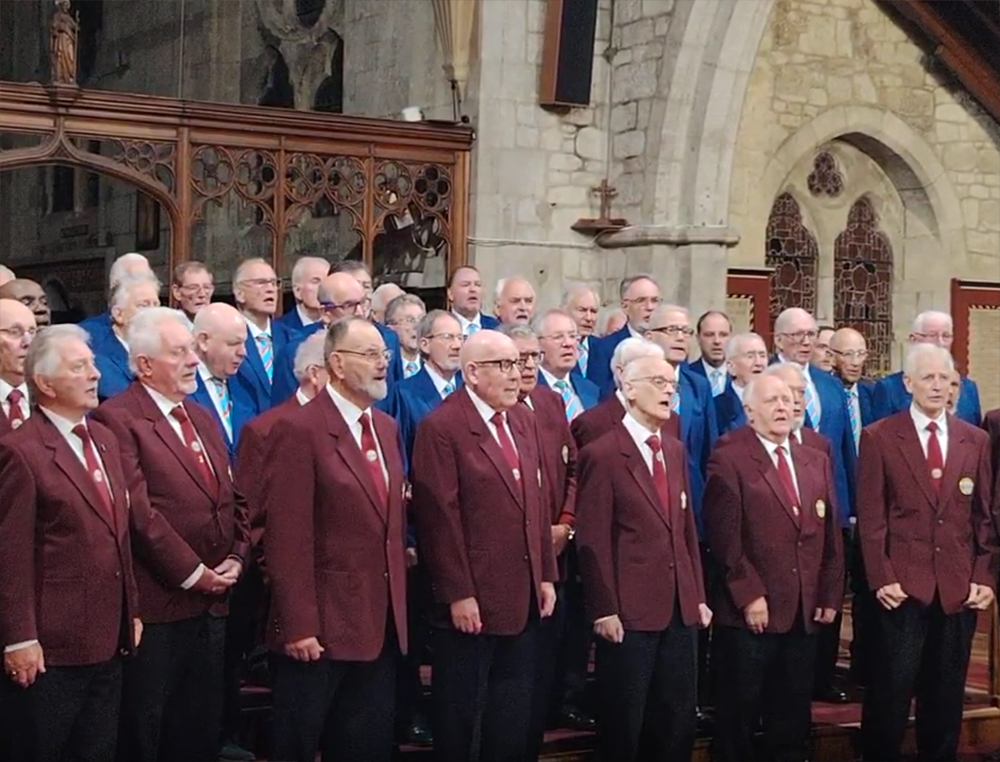 SHANKLIN CONCERT BRINGS TOGETHER TOP MALE VOICE CHOIRS FOR NIGHT OF MUSIC