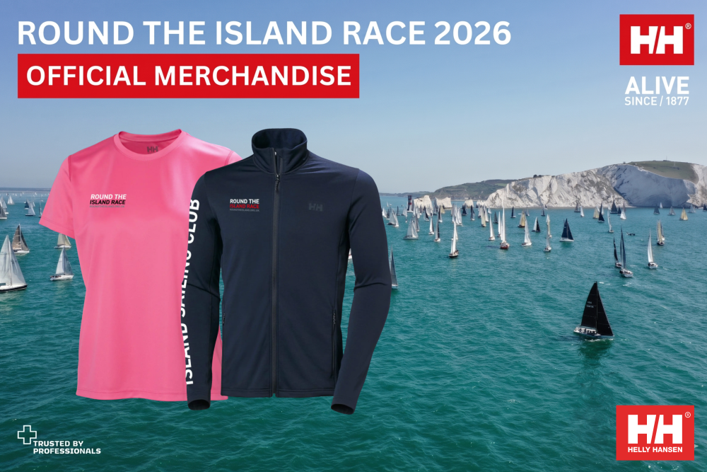 SAILING FANS CAN GET HANDS ON OFFICIAL ROUND THE ISLAND RACE 2026 GEAR