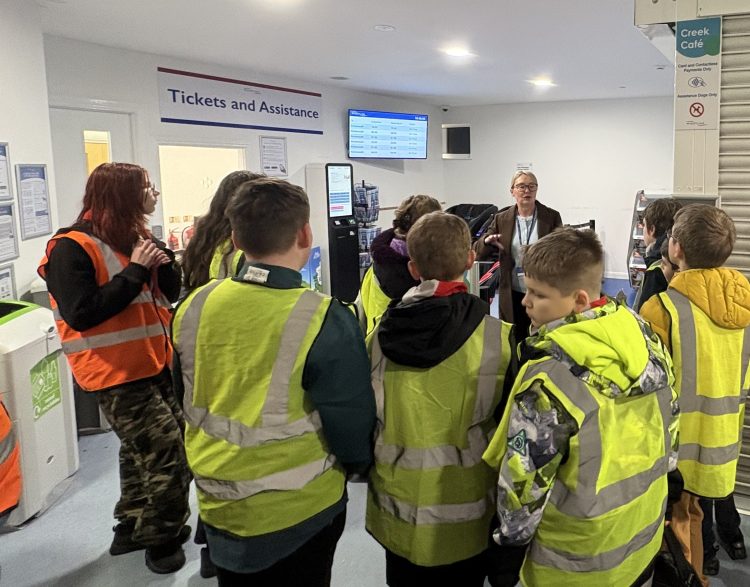 5TH RYDE SCOUTS GO BEHIND THE SCENES WITH WIGHTLINK IN FERRY EXPERIENCE
