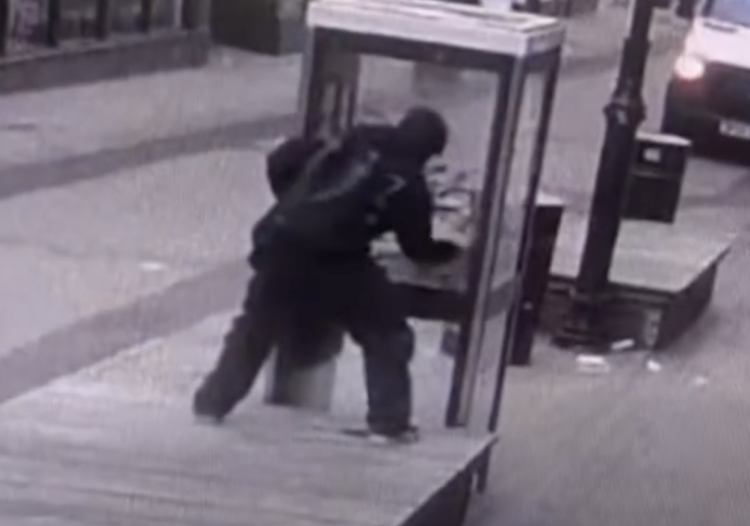 LOCKS SHATTERED AND GRAFFITI SPOTTED AS VANDAL STRIKES IN RYDE