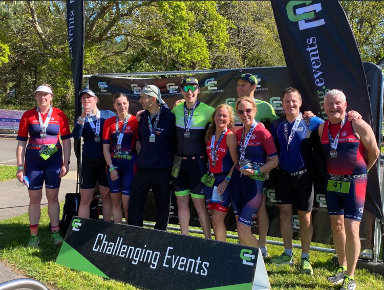WIGHT TRIATHLETES SHINE AT FAST TWITCH EVENT ACROSS THE SOLENT