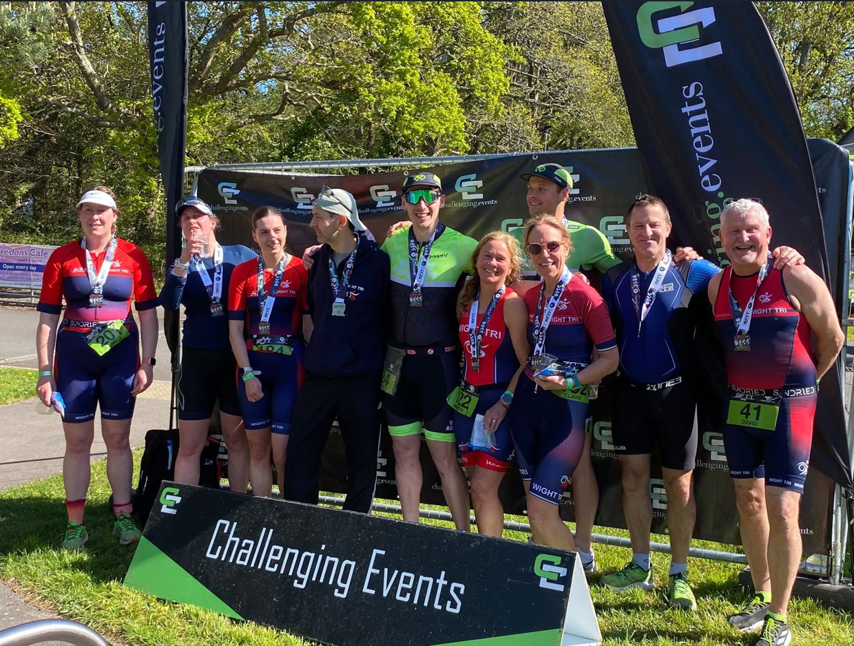 WIGHT TRIATHLETES SHINE AT FAST TWITCH EVENT ACROSS THE SOLENT
