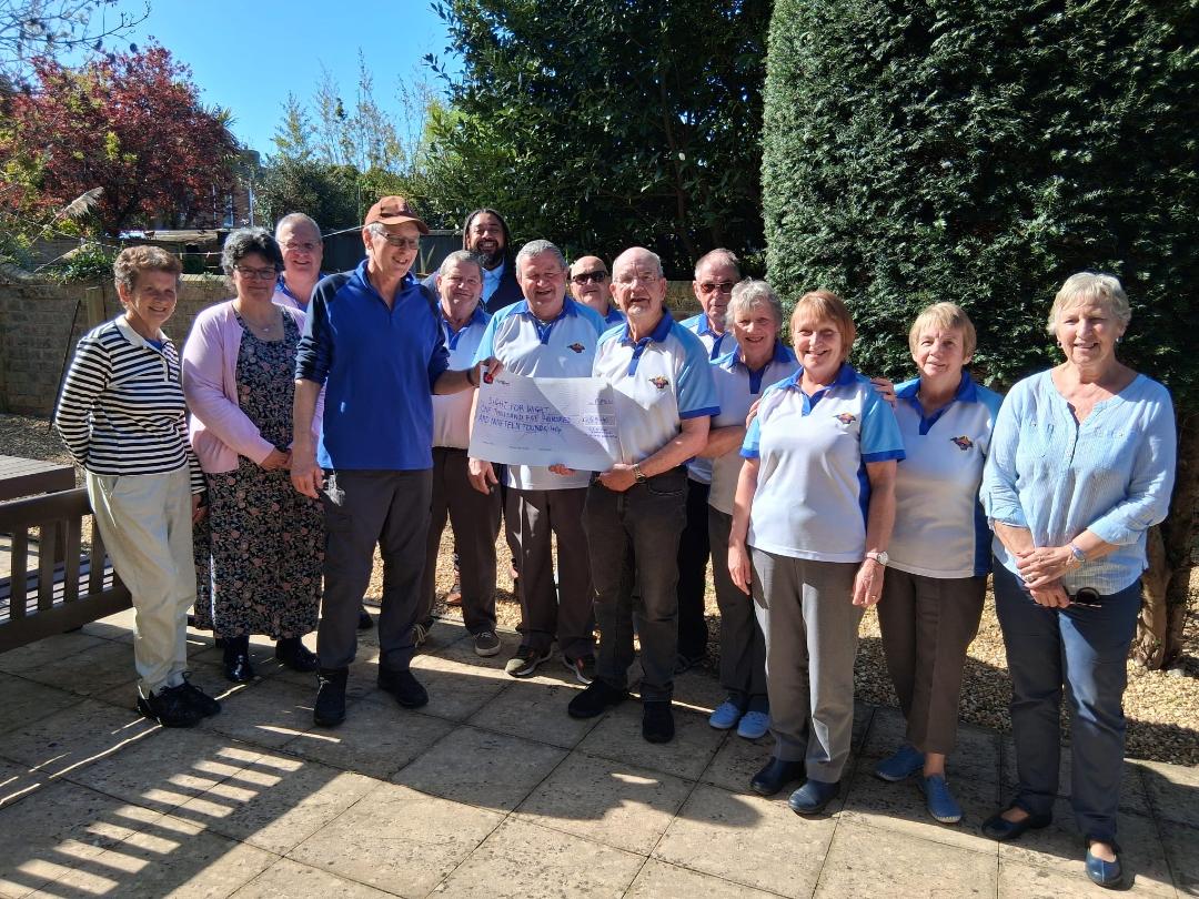 COWES INDOOR BOWLERS RAISE OVER £1,500 TO SUPPORT SIGHT FOR WIGHT