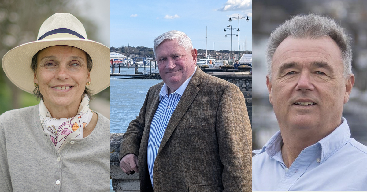 4 CANDIDATES VIE FOR COWES NORTH AS QUIGLEY VACATES COUNCIL ROLE