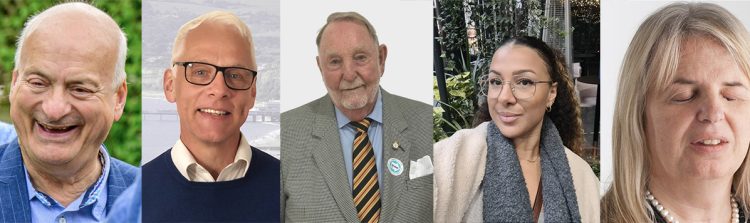 FIVE-WAY CONTEST IN SANDOWN SOUTH AS CANDIDATES MAKE THEIR PITCH TO VOTERS