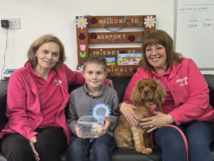9-YEAR-OLD JOE RAISES MORE THAN £120 FOR ANIMAL CHARITY AND CHURCH MAY FAYRE