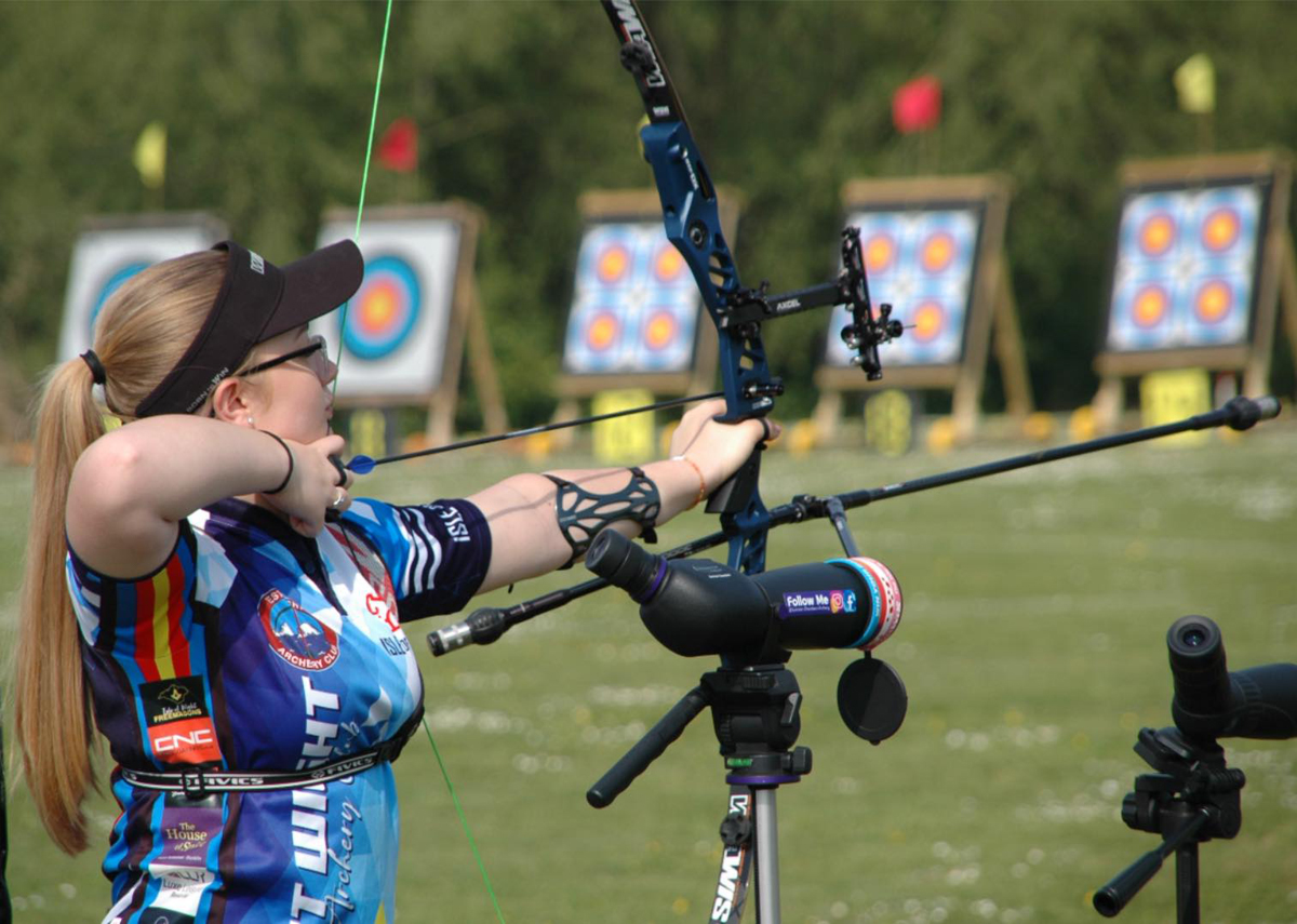 SUMMER CHAMBERS RISES TO 5TH IN NATIONAL JUNIOR ARCHERY SERIES STANDINGS