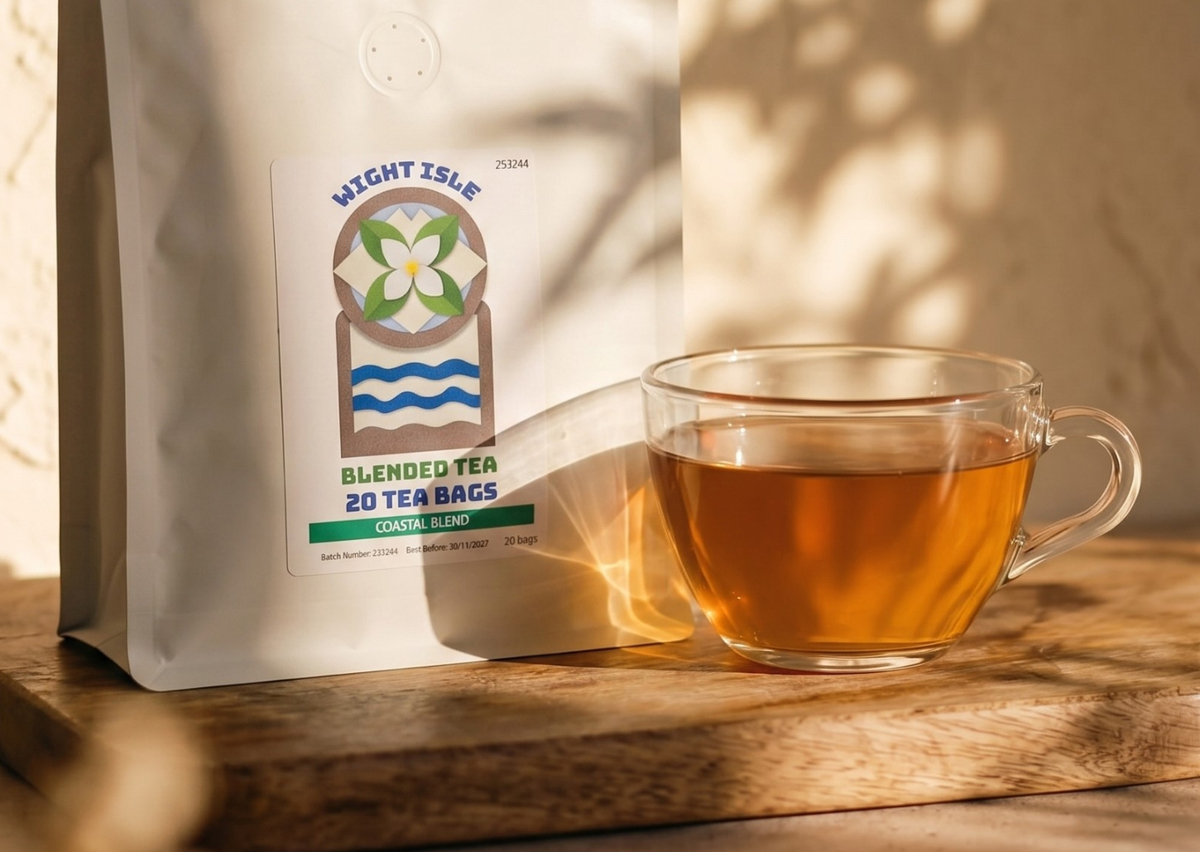 NEW ISLE OF WIGHT-BLENDED TEA INSPIRED BY COASTAL HERITAGE GOES ON SALE