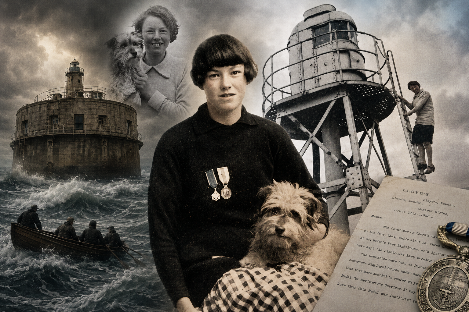 15-YEAR-OLD LIGHTHOUSE HEROINE ETHEL LANGTON HONOURED 100 YEARS AGO