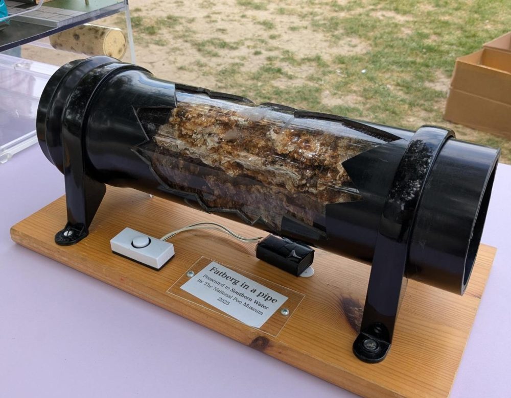 FATBERG GOES ON SCHOOL TOUR TO TEACH CHILDREN ABOUT ‘UNFLUSHABLES’