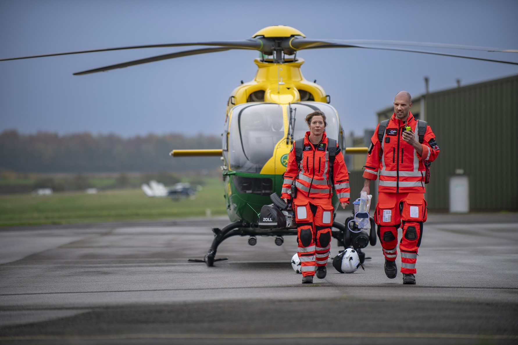 £100,000 DONATION PROPELS AIR AMBULANCE ANOTHER STEP CLOSER TO NEW AIRBASE OPENING
