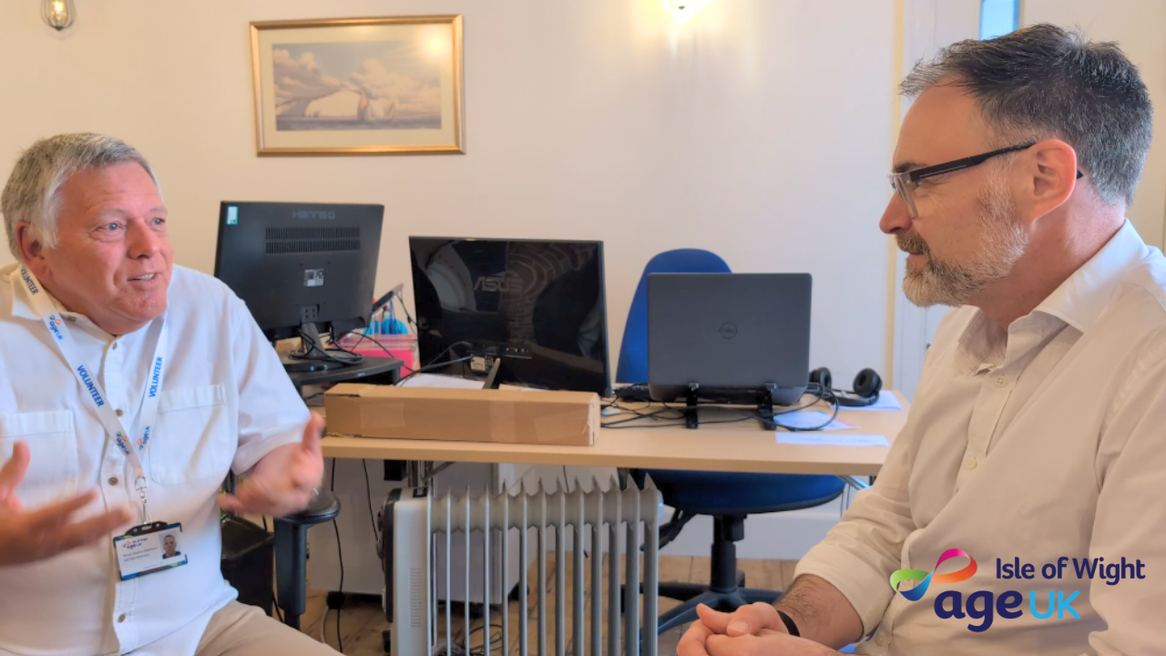 VOLUNTEER WHO LOST PARTNER FINDS PURPOSE HELPING LONELY ISLANDERS THROUGH AGE UK