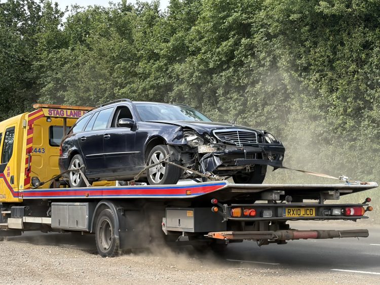 CROSSROADS CRASH CAUSES LENGTHY DELAYS IN ARRETON