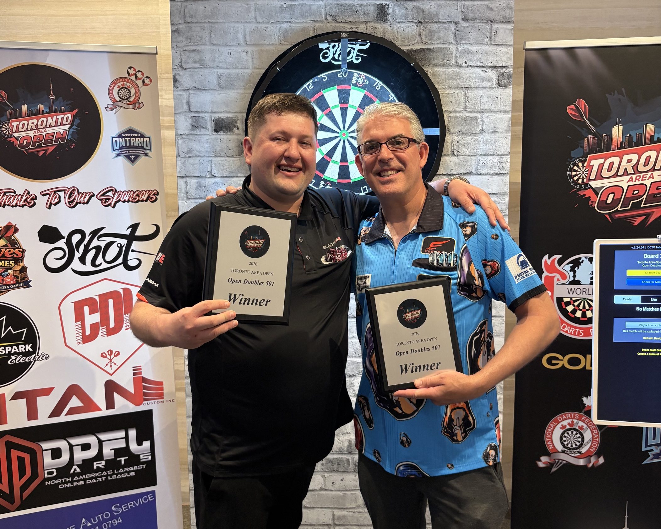 ISLAND DARTS ACE KEEGAN BROWN IMPRESSES AGAINST INTERNATIONAL FIELD IN CANADA