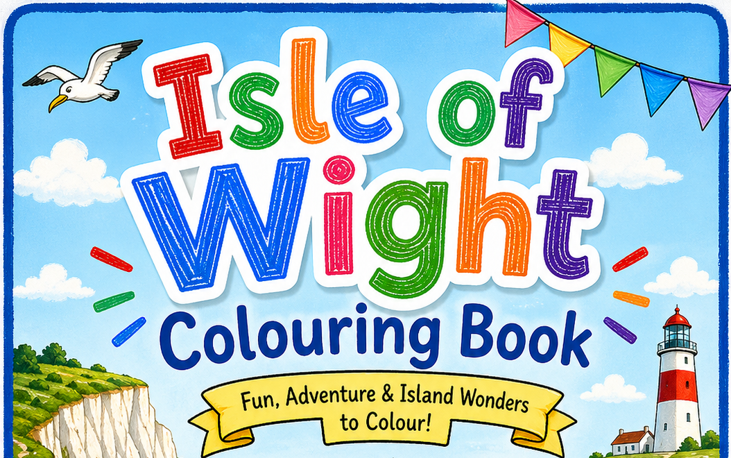 NEW ISLE OF WIGHT COLOURING BOOK LAUNCHED TO SUPPORT DEFIBRILLATOR CHARITY