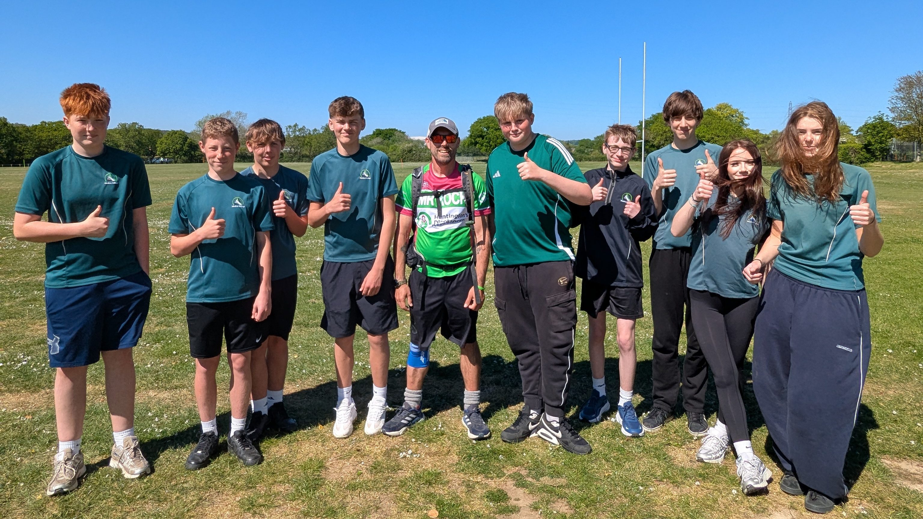 ‘MR ROCK’S 100’ RAISES MORE THAN £5,500 FOR HUNTINGTON’S DISEASE CHARITY