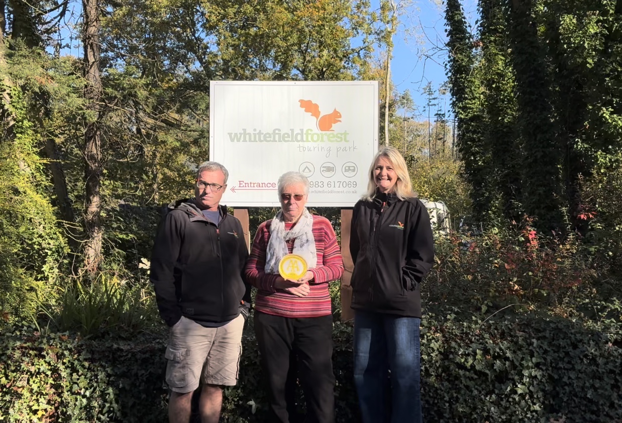 WHITEFIELD FOREST TOURING PARK CELEBRATES NATIONAL SUCCESS IN 20TH SEASON