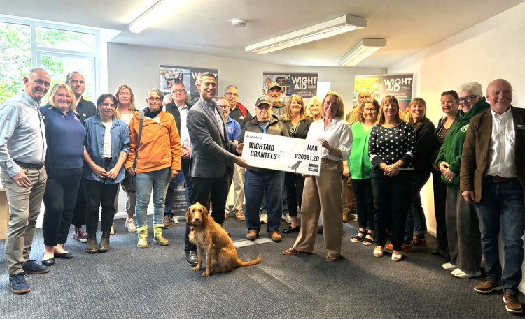 £30,000 HANDED TO GOOD CAUSES IN LATEST WIGHTAID GRANT ROUND