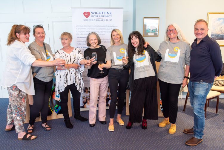 MORE THAN £7,000 RAISED FOR FRESHWATER SKATEPARK AFTER ART AUCTION SUCCESS