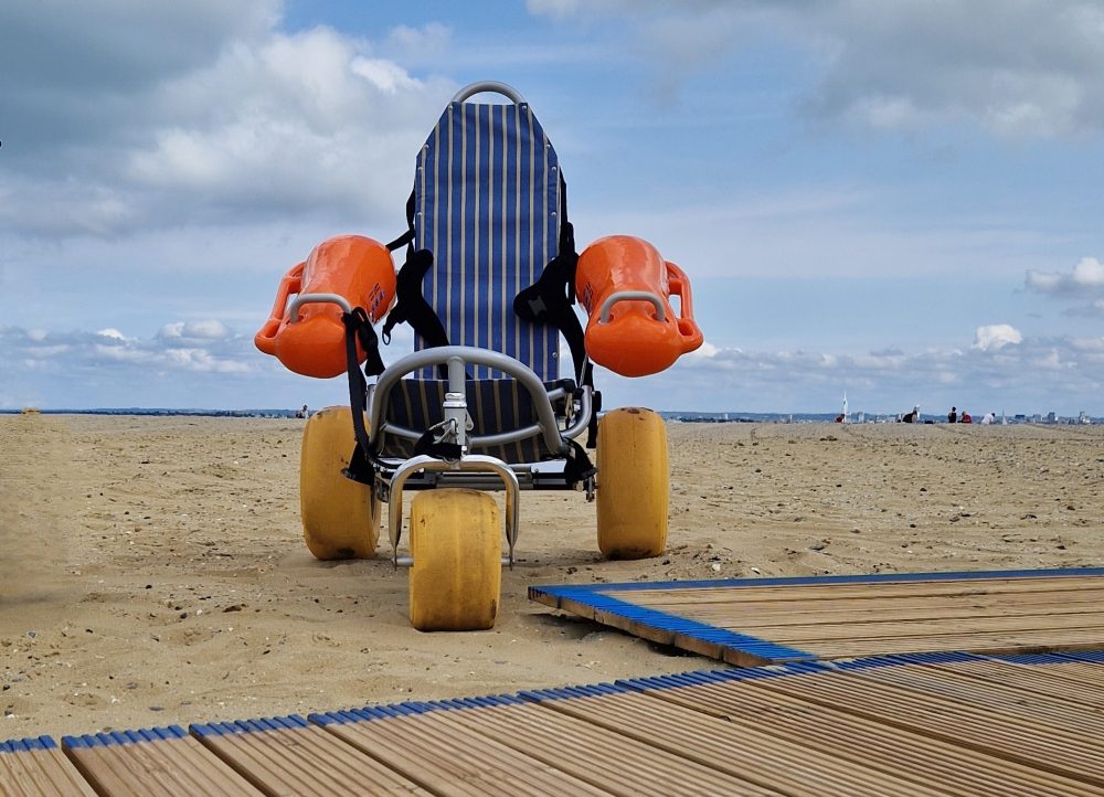 RYDE BEACH ACCESSIBILITY SCHEME NAMED FINALIST IN PRESTIGIOUS UK AWARDS