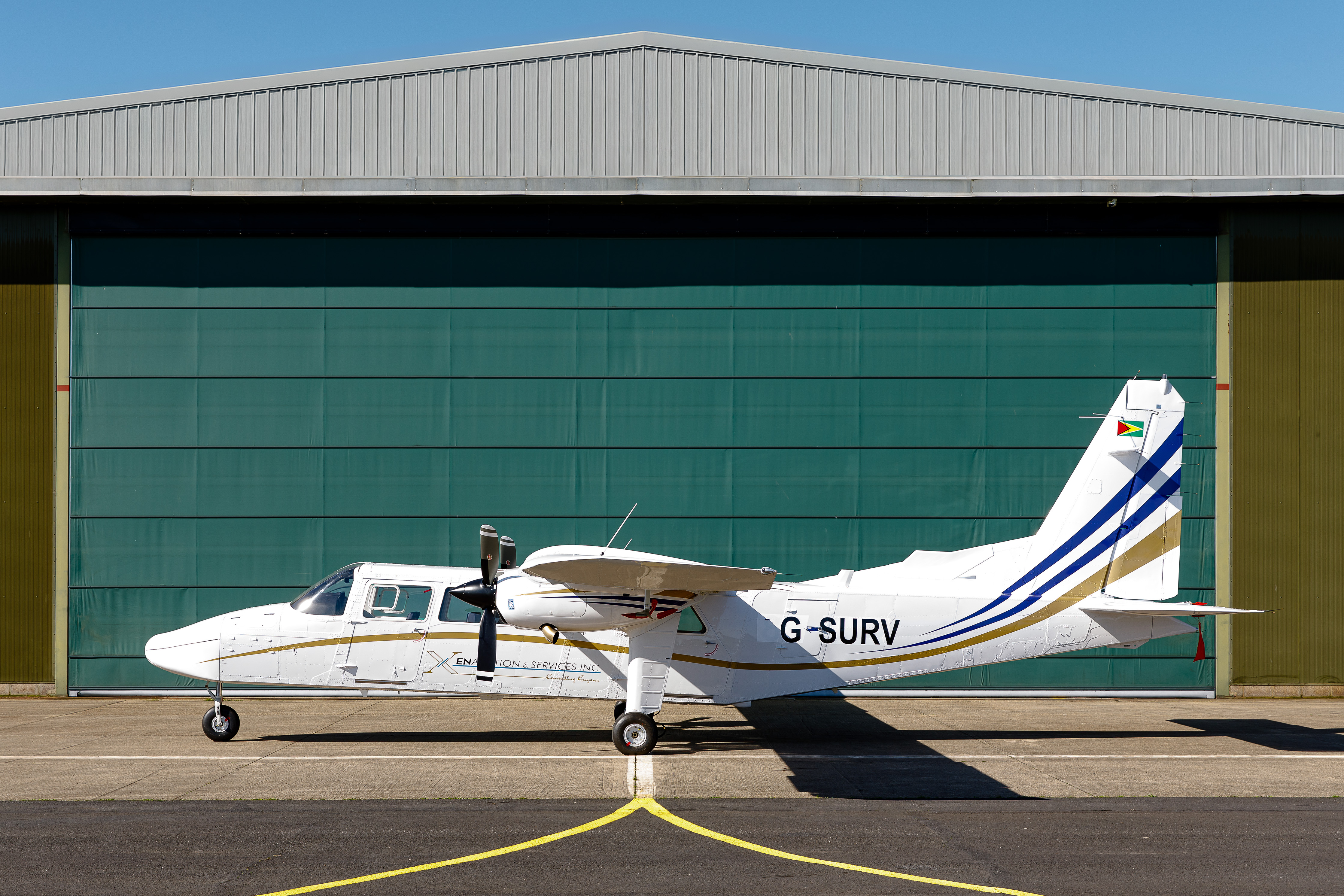 BRITTEN-NORMAN DELIVERS NEW ISLANDER AIRCRAFT FOR OPERATIONS IN GUYANA