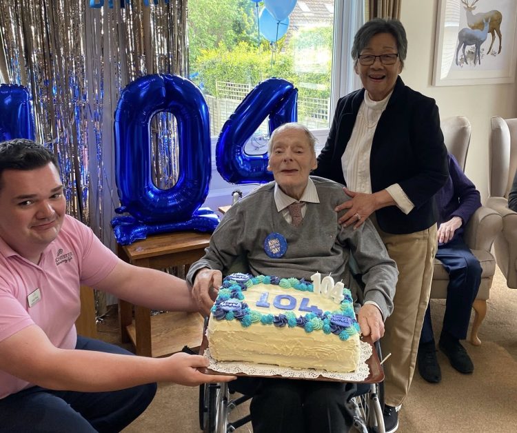 ORCHARD HOUSE RESIDENT CELEBRATES REMARKABLE 104TH BIRTHDAY WITH FAMILY AND FRIENDS
