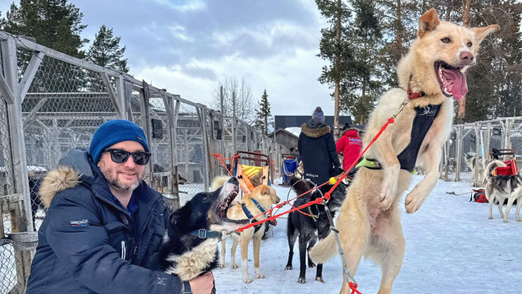 MORE THAN £56,000 RAISED FOR MOUNTBATTEN IN EPIC LAPLAND HUSKY CHALLENGE