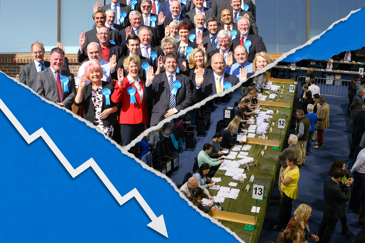 UNCERTAIN FUTURE FOR CONSERVATIVES ON THE ISLE OF WIGHT AFTER LOCAL ELECTION COLLAPSE