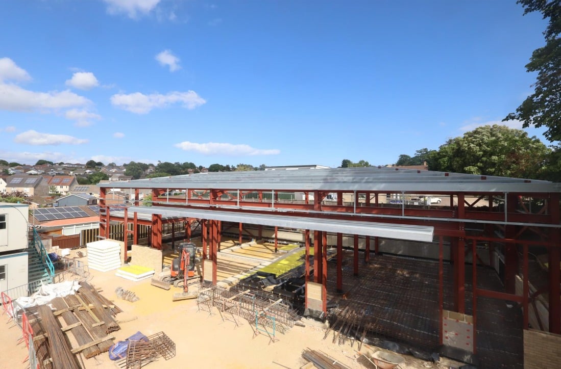 NEW EAST COWES FIRE STATION TAKING SHAPE AHEAD OF 2027 COMPLETION
