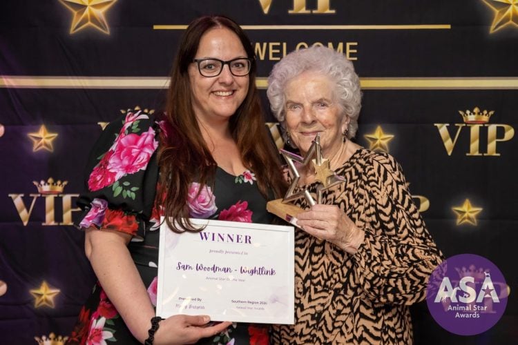 WIGHTLINK’S WORK WITH ISLE OF WIGHT ANIMAL CHARITIES EARNS TOP AWARD