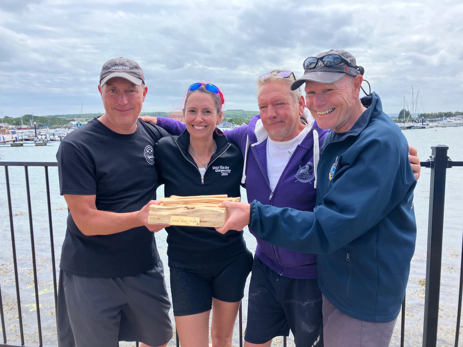 RECORD NUMBER OF ROWERS TAKE TO THE WATER FOR BEMBRIDGE GIG FEST