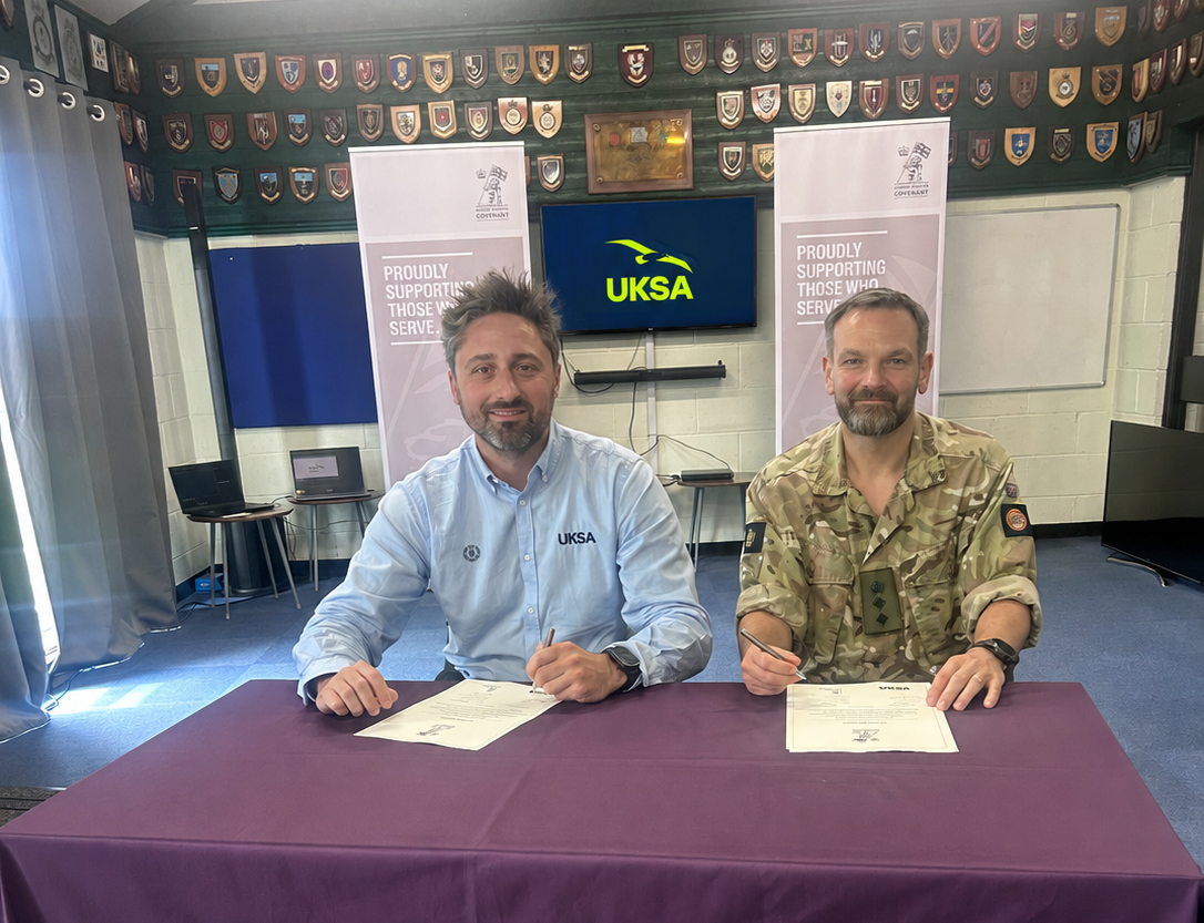 UKSA SIGN ARMED FORCES COVENANT ENSURING SUPPORT FOR VETERANS AND THEIR FAMILIES