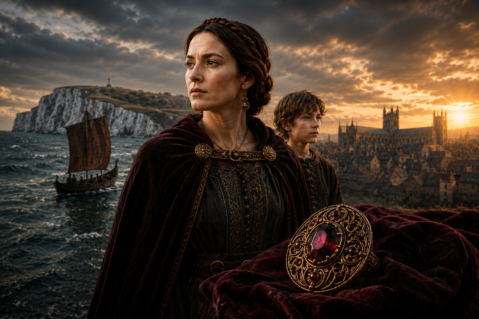 ISLE OF WIGHT AUTHOR BRINGS ALFRED THE GREAT’S MOTHER TO LIFE IN NEW NOVEL