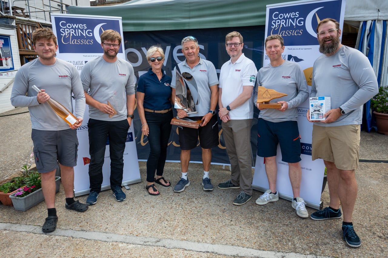 WHOOPER CLAIMS OVERALL VICTORY AT 2026 COWES SPRING CLASSICS