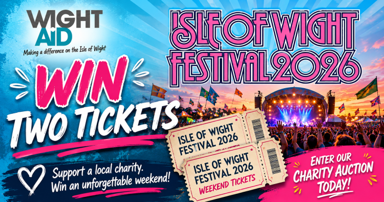 CHANCE TO WIN 2 ISLE OF WIGHT FESTIVAL TICKETS IN SUPPORT OF WIGHTAID
