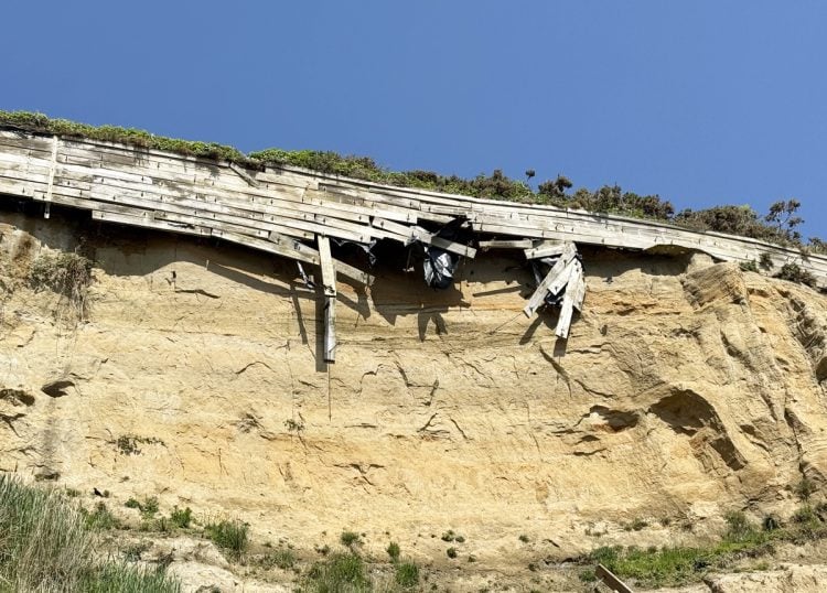 LAKE CLIFFS PROTECTIVE BOARDS TO BE REMOVED AS SOME SECTIONS REACH END OF LIFESPAN