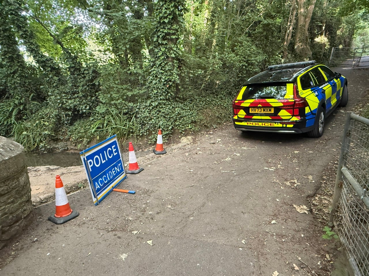 POLICE CORDON OFF SECLUDED BEACH AMID INCIDENT