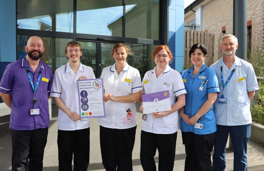 NATIONAL AWARD FOR ISLE OF WIGHT NHS TEAM CHAMPIONING INCLUSIVE PATIENT CARE