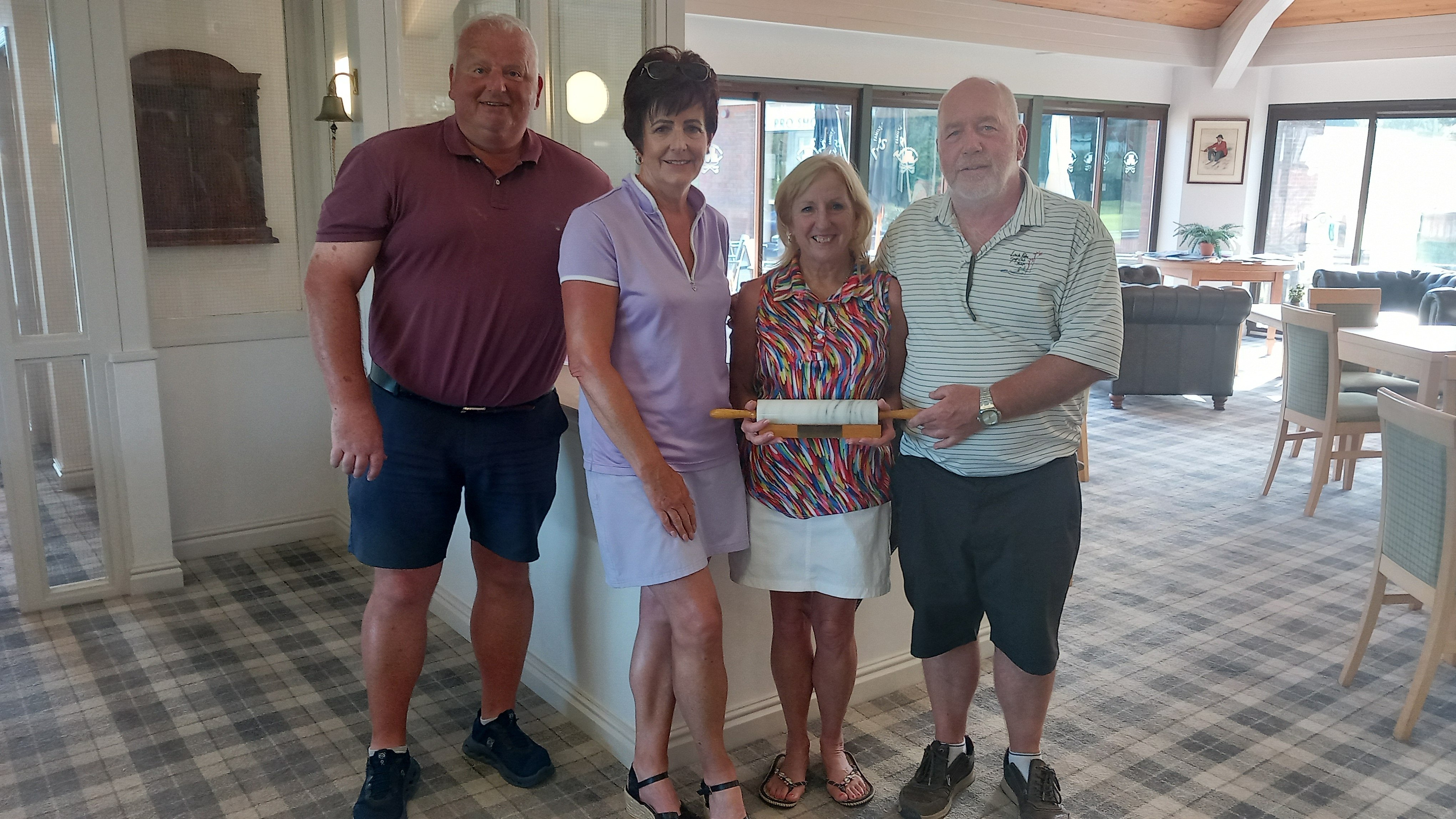 HAWKINS DUO CLAIM ROLLING PIN COMPETITION ON COUNTBACK