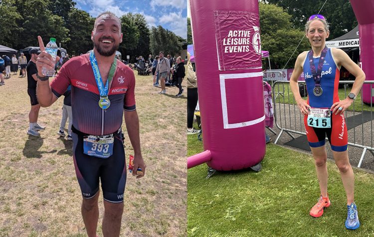 WIGHT TRI ATHLETES CELEBRATE SUCCESS ACROSS 4 MAJOR EVENTS
