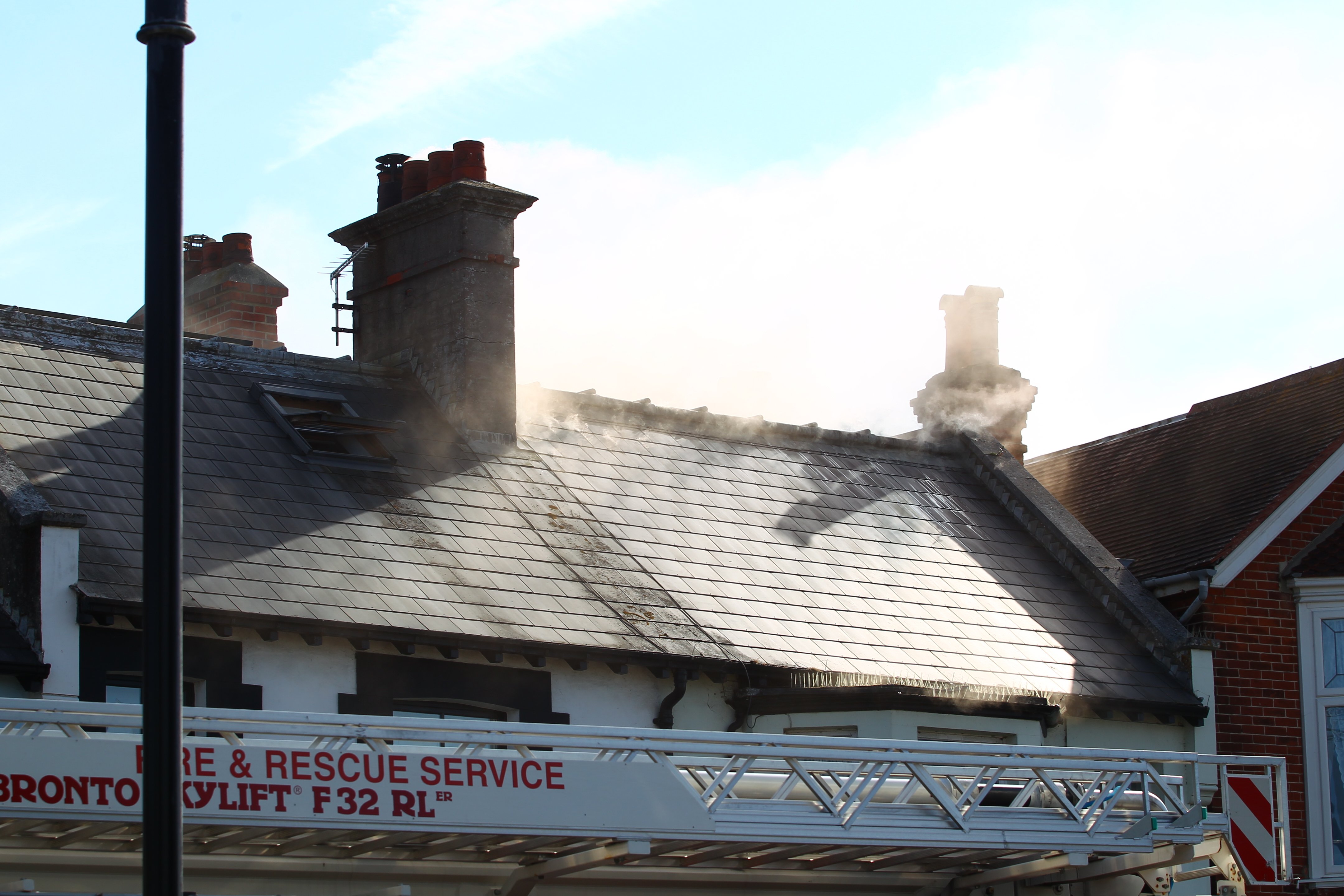 HOUSE FIRE ON RYDE ESPLANADE SEES ISLAND-WIDE RESPONSE